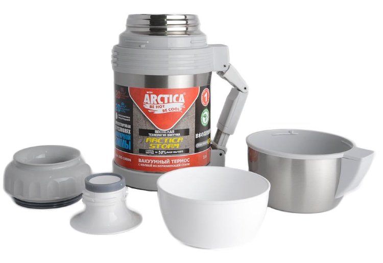 Термос АРКТИКА STORM универсальный с широким горлом 1.5 литр