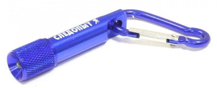 Карабин с фонариком Следопыт 5 см