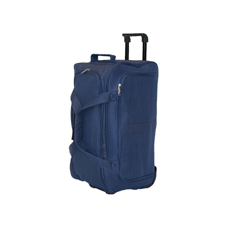 Сумка дорожная на роликах Alezar Carry-On Blue 59*29*34 см