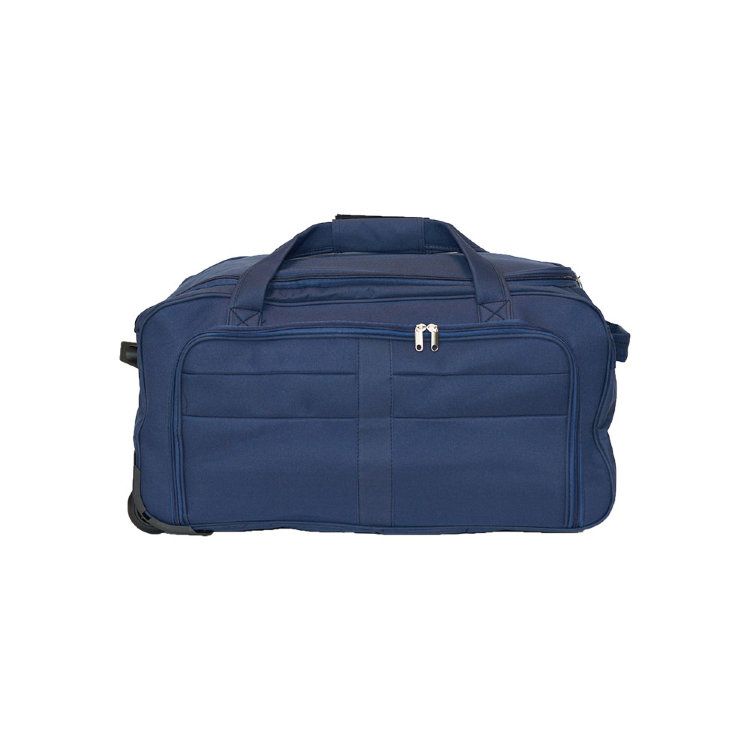 Сумка дорожная на роликах Alezar Carry-On Blue 59*29*34 см