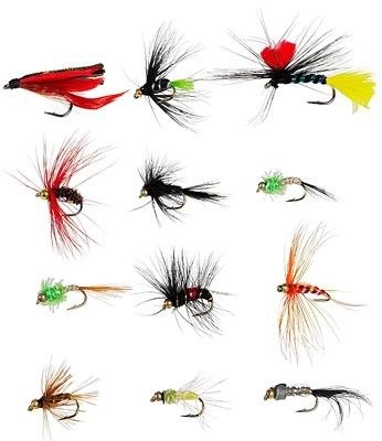 Рыболовные крючки мушки