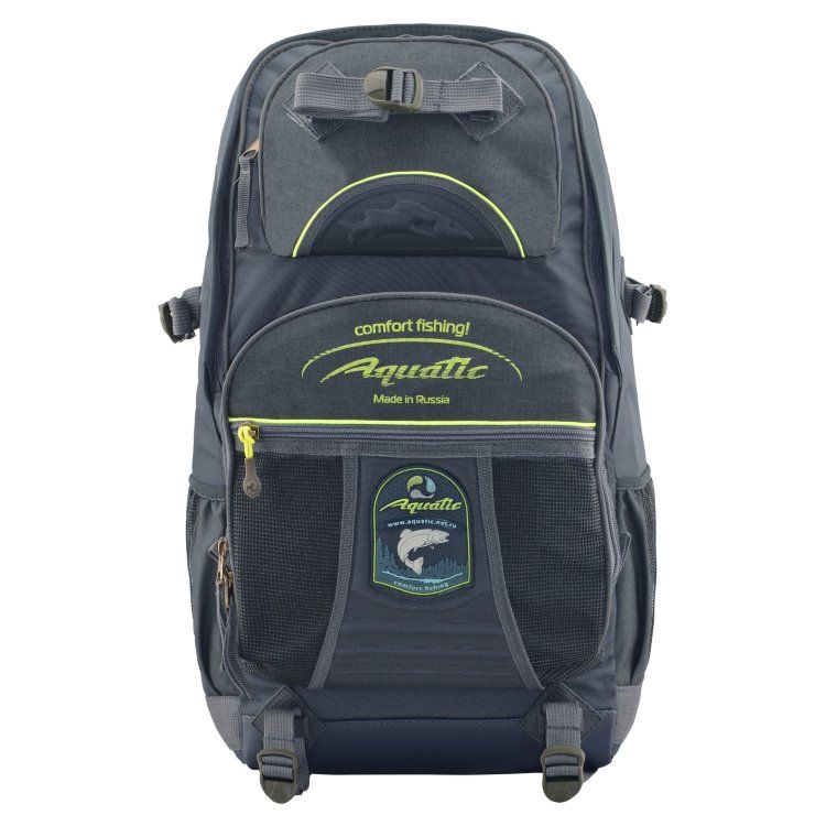 Рюкзак Р-40 рыболовный Aquatic, синий, хаки