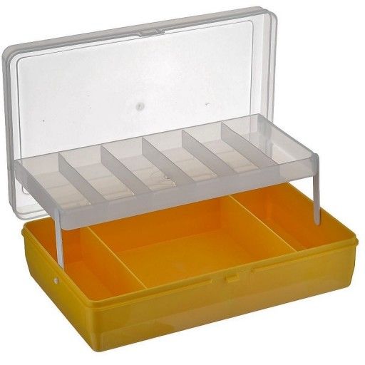 Ящик для мелочей большой, с подъемными полками