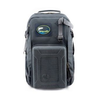 Рюкзак РК-02 рыболовный с коробками FisherBox Aquatic, синий, серый, хаки