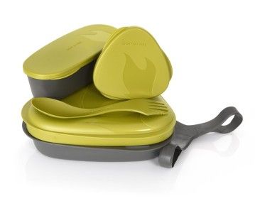 Контейнер для еды с набором посуды LunchKit