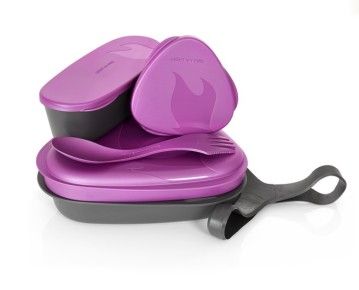Контейнер для еды с набором посуды LunchKit