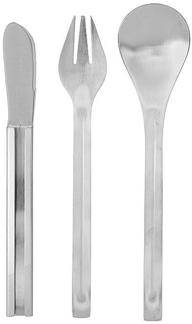 Туристический набор нож, вилка, ложка 