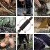 Браслет из паракорда со свистком, компасом и огнивом 26 см