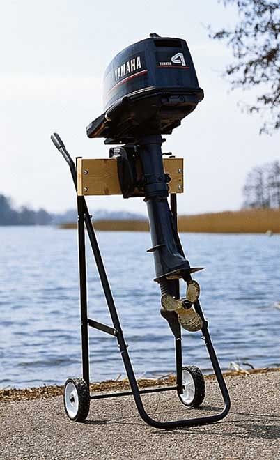 Тележка для мотора весом до 50 кг