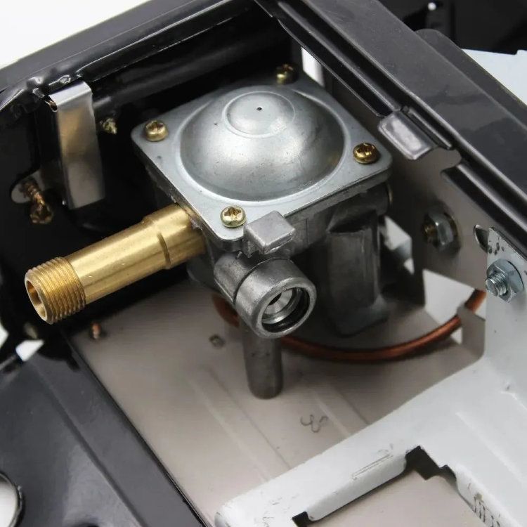 Плита настольная газовая СЛЕДОПЫТ Black с переходником