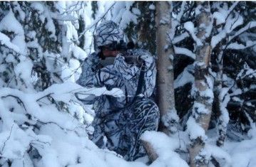 Зимний камуфляжный костюм JahtiJakt Rosto Premium Snow Camo