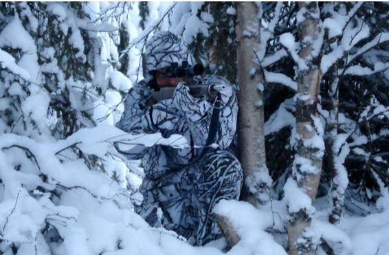 Зимний камуфляжный костюм JahtiJakt Rosto Premium Snow Camo