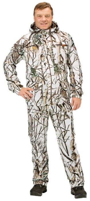 Зимний камуфляжный костюм JahtiJakt Rosto Premium Snow Camo