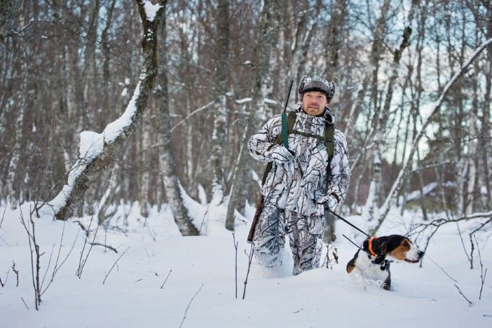 Зимний камуфляжный костюм JahtiJakt Rosto Premium Snow Camo