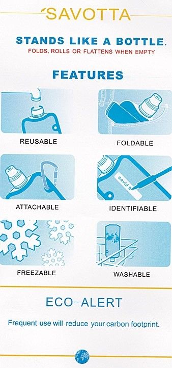 Фляга складная Savotta