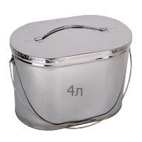 Кан - котелок овальный 4 литра