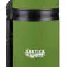 Термос АРКТИКА с широким горлом, универсальный 1 литр, зеленый