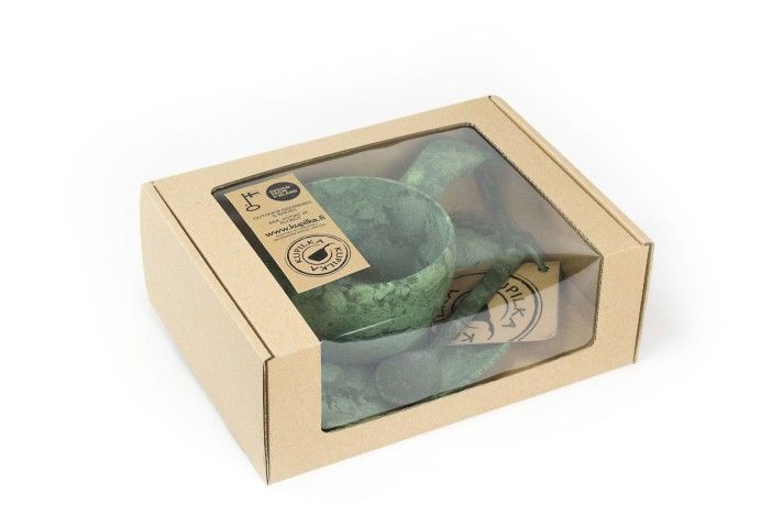 Kupilka gift box маленькая тарелка + классическая чашка с ложкой