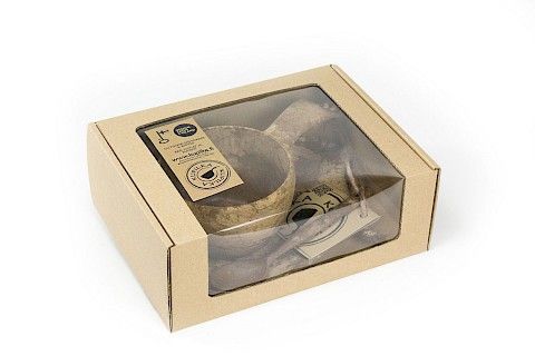 Kupilka gift box маленькая тарелка + классическая чашка с ложкой