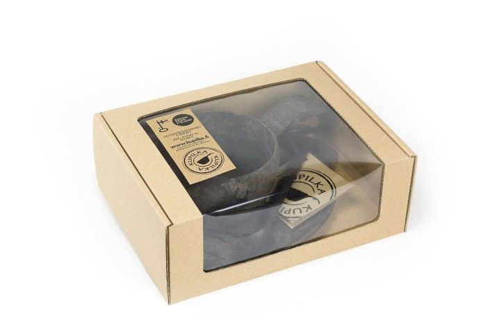 Kupilka gift box маленькая тарелка + классическая чашка с ложкой
