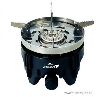 Газовая горелка Kovea Alpine Pot Wide интегрированная система для приготовления пищи