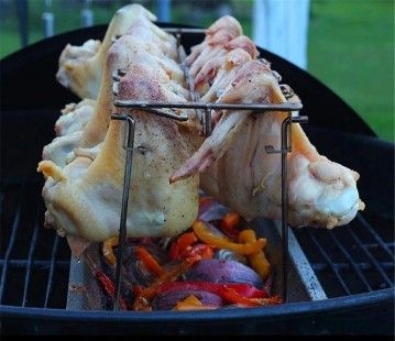 Подставка для куриных ножек и крылышек в духовку, гриль, BBQ, мангала