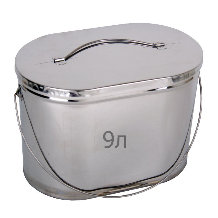 Кан - котелок овальный 9 литров