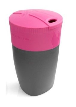 Кружка складная Pack-up-Cup, цвет: фуксия