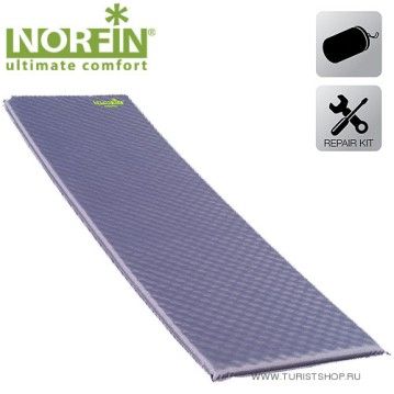Коврик самонадувающийся Norfin ATLANTIC 3.8 см