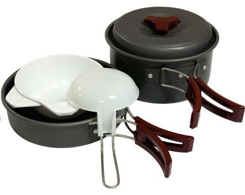 Набор посуды алюминиевый на 1-2 персоны