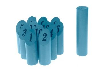Игра финские городки, цветные