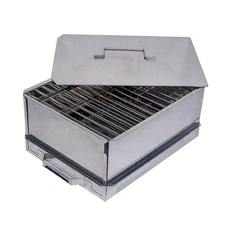 Коптильня - дипломат (разборная) двухъярусная с поддоном в сумке