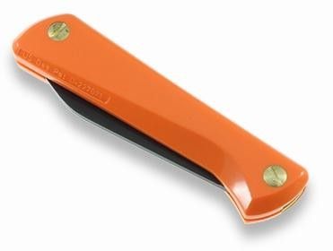 Складной нож EKA Swede 38, carbon, orange, углеродистая сталь