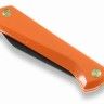 Складной нож EKA Swede 38, carbon, orange, углеродистая сталь