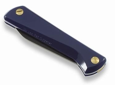 Складной нож EKA Swede 38, carbon, dark blue, углеродистая сталь