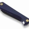 Складной нож EKA Swede 38, carbon, dark blue, углеродистая сталь