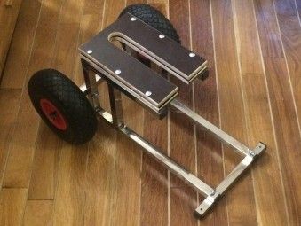 Тележка для лодочного мотора из нержавеющей стали