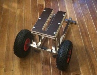 Тележка для лодочного мотора из нержавеющей стали