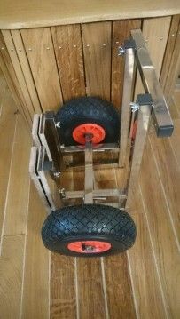 Тележка для лодочного мотора из нержавеющей стали