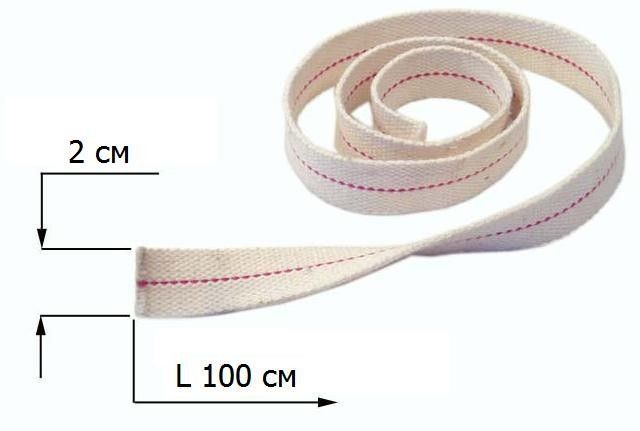 Фитиль для ламп и факелов 2 см