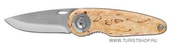 Нож складной Marttiin Pelican карельская берёза