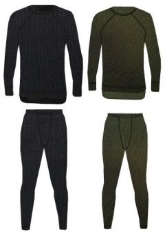 Термобельё AVI-Outdoor NordKapp ACTIVE khaki, black