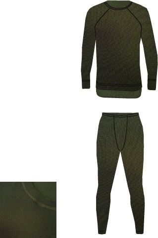 Термобельё AVI-Outdoor NordKapp ACTIVE khaki, black