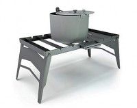 Универсальная подставка под коптильню, котелок с решеткой-гриль