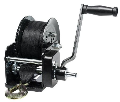 Лебедка ручная 720 кг с лентой