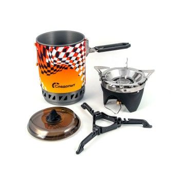 Газовая система приготовления пищи СЛЕДОПЫТ - FORZA TURBO BOIL, с переходником для посуды