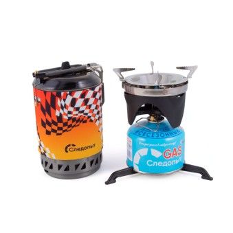 Газовая система приготовления пищи СЛЕДОПЫТ - FORZA TURBO BOIL, с переходником для посуды