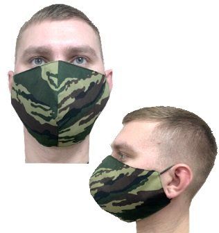 Маска гигиеническая (повязка) NS Camo 10 штук