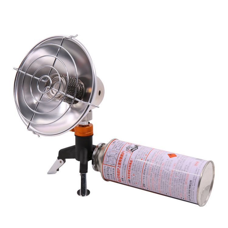 Обогреватель портативный газовый с возможностью работы от двух типов баллонов цанговых и резьбовых