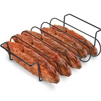 Подставка для ребрышек, мяса, стейков, овощей в духовку, гриль, BBQ, мангала